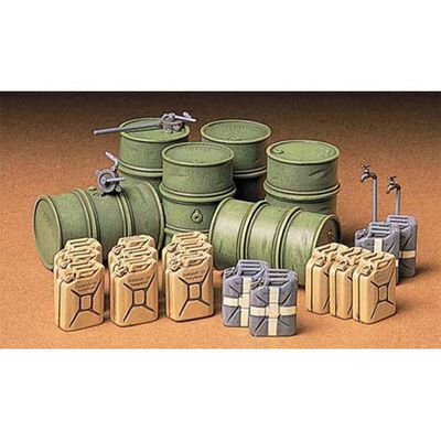 1/35 German Fuel Drum Set 1/35 German Fuel Drum Set