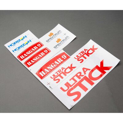 Decal Sheet: Ultra Stick 10cc Decal Sheet: Ultra Stick 10cc