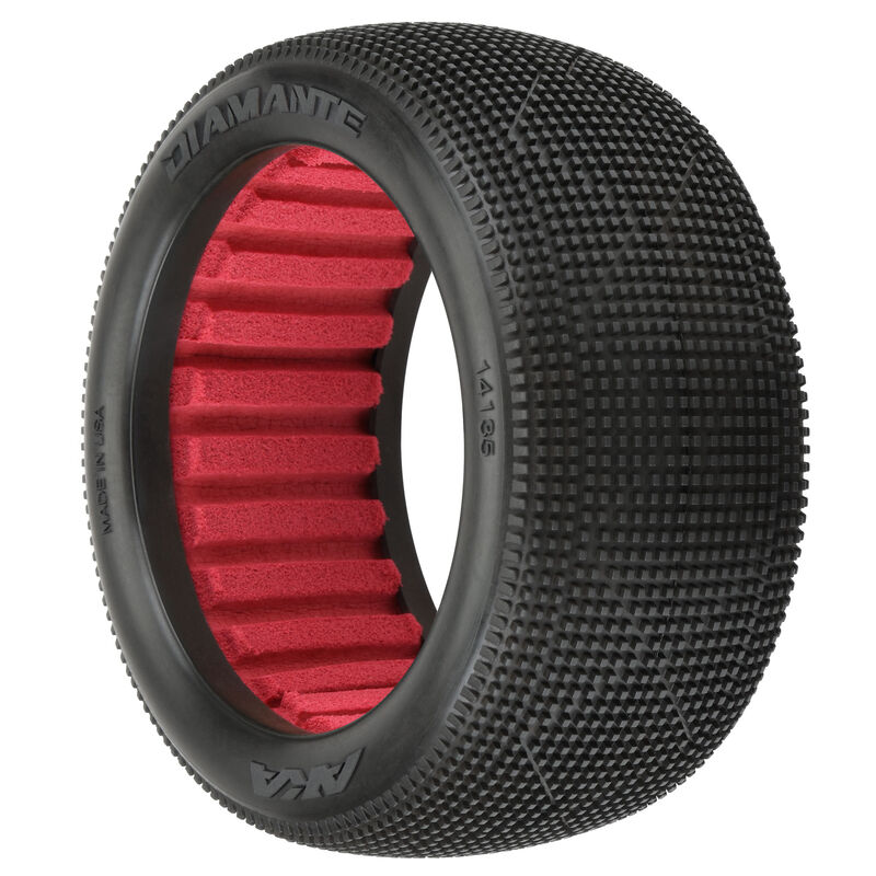 1/8 Diamante Soft Long Wear Front/Rear 4.0" Off-Road Truggy Tires (2)