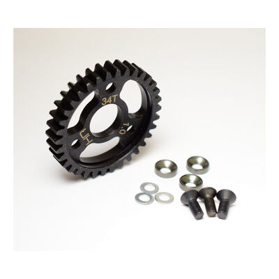 Steel Spur Gear 34T 1.0 Mod: Traxxas Revo 3.3, Slayer Pro Steel Spur Gear 34T 1.0 Mod: Traxxas Revo 3.3, Slayer Pro