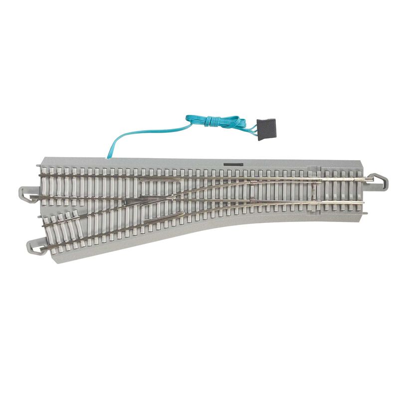 HO Nickel Silver Track #4 Turnout - Left (1/card)