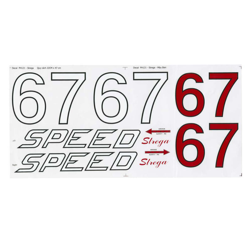 Decals Strega Mk2 GP EP .45-.55 ARF