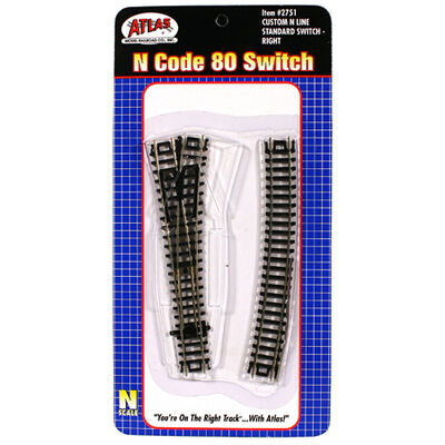 N Code 80 Custom Right-Hand Turnout N Code 80 Custom Right-Hand Turnout