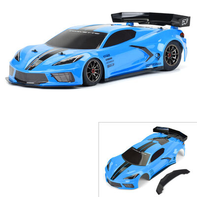1/7 Chevrolet Corvette C8 Painted Body (Rapid Blue): Felony 1/7 Chevrolet Corvette C8 Painted Body (Rapid Blue): Felony