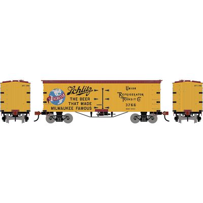 HO RND 36' Wooden Reefer, URTC #3766 HO RND 36' Wooden Reefer, URTC #3766
