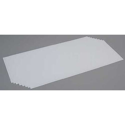 White Sheet .010 x 8 x 21 (8) White Sheet .010 x 8 x 21 (8)