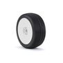 1/8 Zipps Medium Long Wear Pre-Mounted Tires, White EVO Wheels (2): Buggy