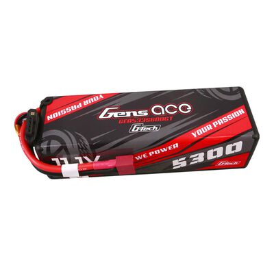 11.1V 5300mAh 3S 60C G-Tech Hardcase LiPo Battery: Deans 11.1V 5300mAh 3S 60C G-Tech Hardcase LiPo Battery: Deans