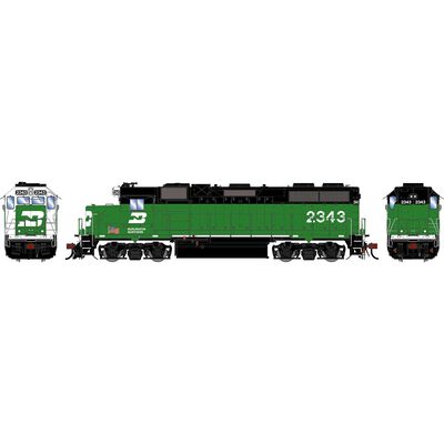 HO GEN GP38-2 Locomotive w/DCC & Sound, BN #2343 HO GEN GP38-2 Locomotive w/DCC & Sound, BN #2343
