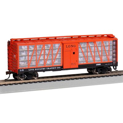 HO LIVE POULTRY TRANSIT CO. #1566 - LONG wTURKEYS HO LIVE POULTRY TRANSIT CO. #1566 - LONG wTURKEYS