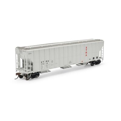 HO FMC 4700 Covered Hopper, XTRA #77019 HO FMC 4700 Covered Hopper, XTRA #77019