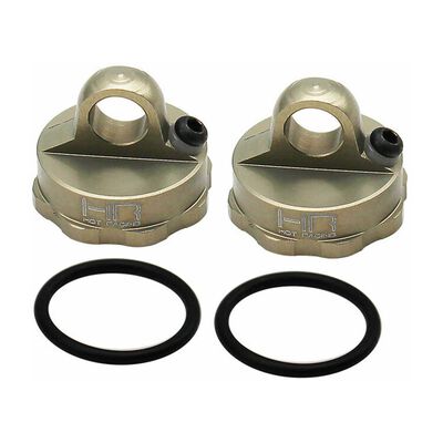 7075 13mm bleeder shock caps ASC B7 7075 13mm bleeder shock caps ASC B7