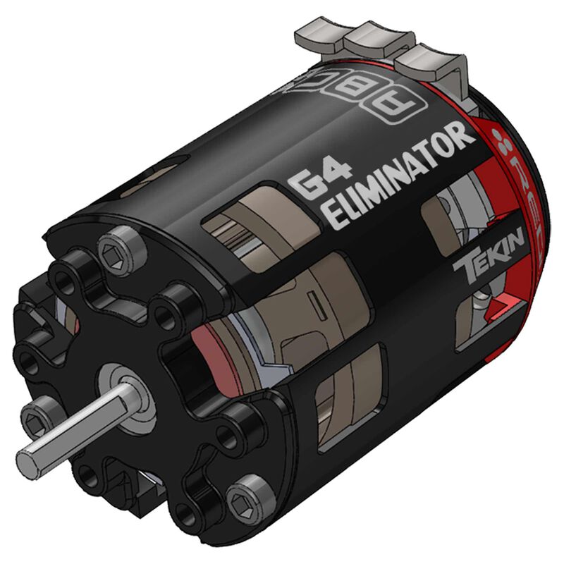 Tekin Eliminator Gen4 Sensored Brushless Drag Racing Motor, 4.5T
