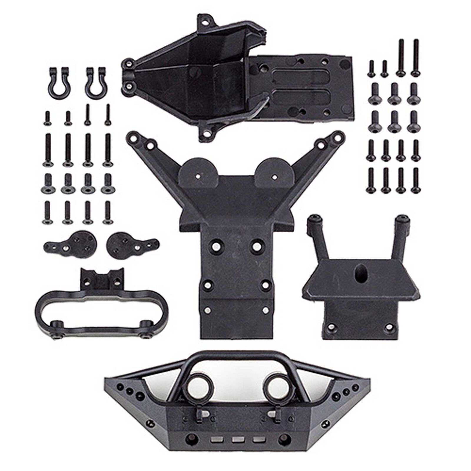 Skid Plates Set, 1/10 Team Associated Rival MT10