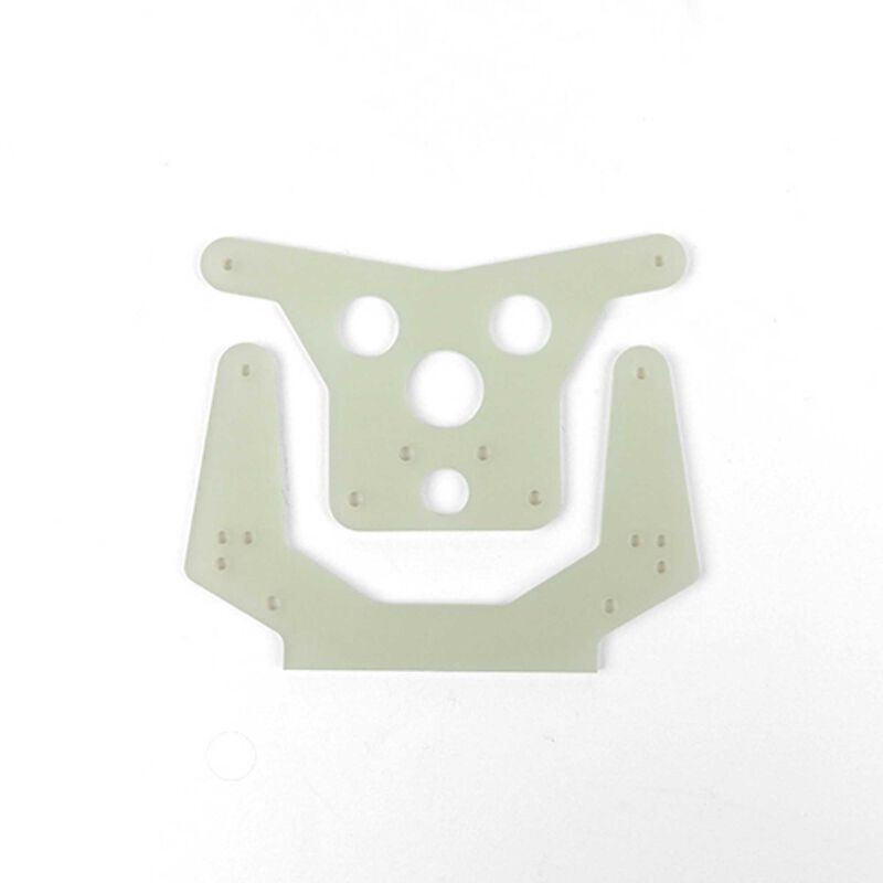 Front & Rear Shock Towers, 1/10 Team Associated RC10