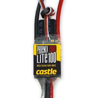 Phoenix Edge Lite 100, 34V 100-Amp ESC with 5-Amp BEC Phoenix Edge Lite 100, 34V 100-Amp ESC with 5-Amp BEC