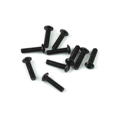 M3x12mm Button Head Screws, Black (10) M3x12mm Button Head Screws, Black (10)