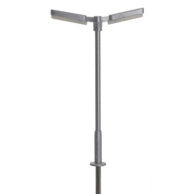 N Double Arm Parking Lot Light Sliver Cool White LED (3) N Double Arm Parking Lot Light Sliver Cool White LED (3)