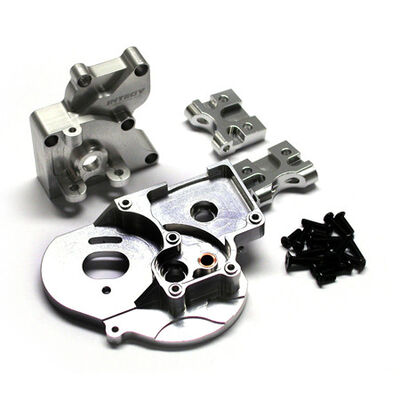 Gear Box, Silver: Traxxas Stampede, Rustler, Bandit, Slash 2WD Gear Box, Silver: Traxxas Stampede, Rustler, Bandit, Slash 2WD