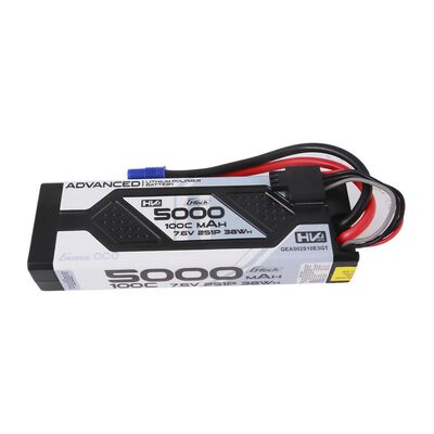 7.6V 5000mAh 2S 100C G-Tech Advanced Hardcase LiHV Battery: EC3 7.6V 5000mAh 2S 100C G-Tech Advanced Hardcase LiHV Battery: EC3