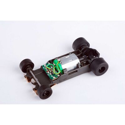 HO Mega G+ Short Wheel Base Rolling Chassis (1.5") Slot Car HO Mega G+ Short Wheel Base Rolling Chassis (1.5") Slot Car