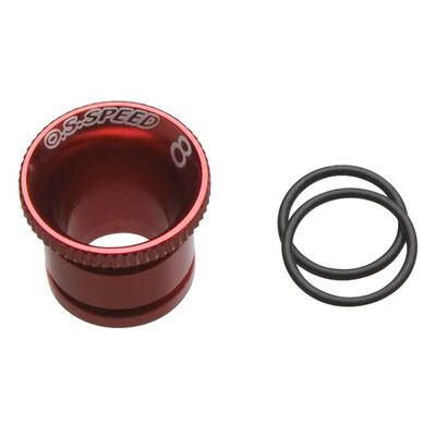 Carburetor Reducer 8mm, Red: Speed 21 V-Spec Carburetor Reducer 8mm, Red: Speed 21 V-Spec