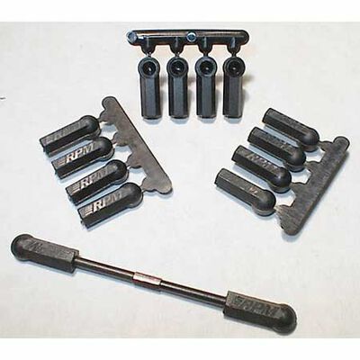 4-40 HD Rod Ends,Blk:LOS,ASC 4-40 HD Rod Ends,Blk:LOS,ASC