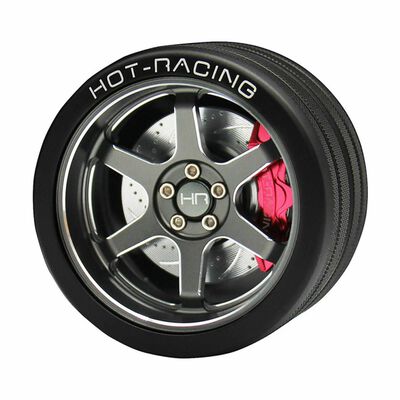 Aluminum TE37 Steering Wheel, FlySky NB4 Transmitter, Gunmetal Aluminum TE37 Steering Wheel, FlySky NB4 Transmitter, Gunmetal