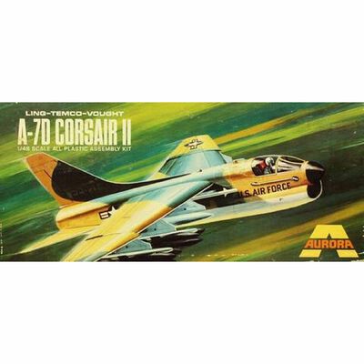 1/48 LTV A7-D Corsair II United States Air Force Model Kit 1/48 LTV A7-D Corsair II United States Air Force Model Kit