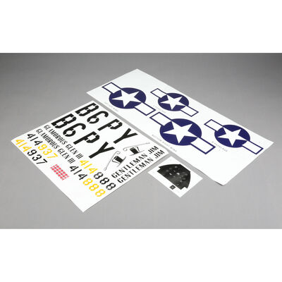 Decal Sheet: P-51D 60cc Decal Sheet: P-51D 60cc
