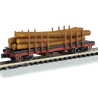 N ACF 40' Log Car, 1935-1960 N ACF 40' Log Car, 1935-1960
