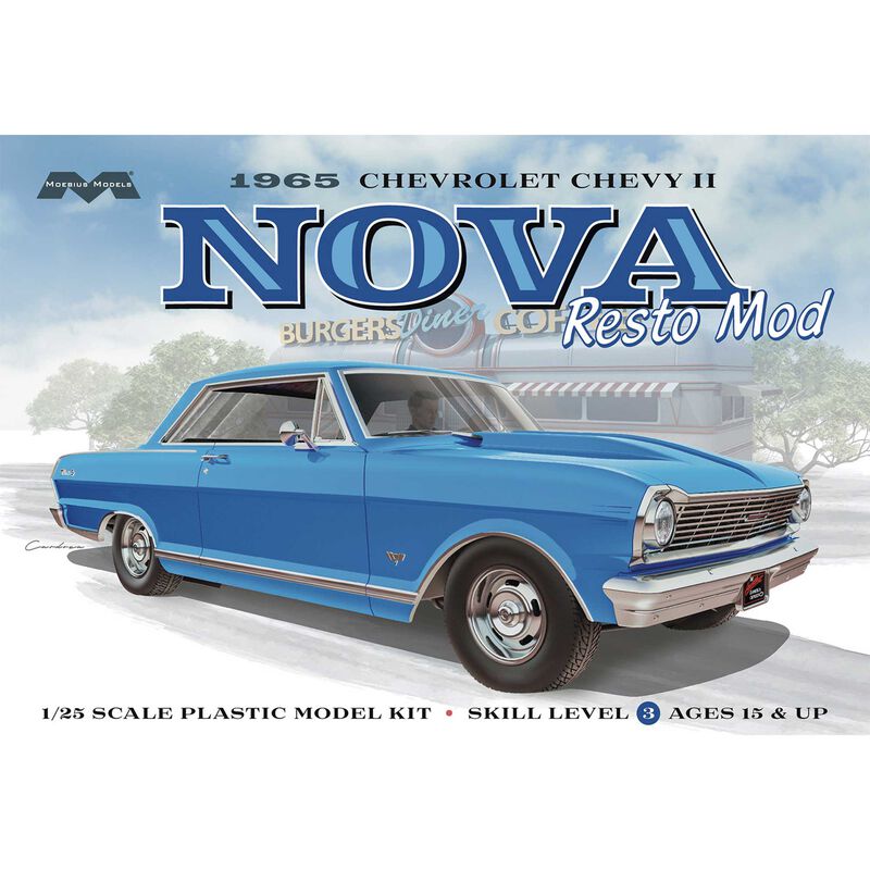 1/25 1965 Chevy II Nova Resto Mod