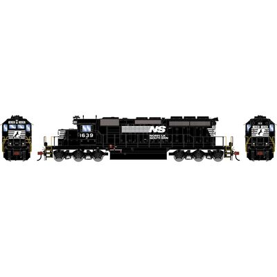 HO ATH SD40-2 Locomotive w/DCC & Sound, NS 'Ex-NW 1990s' #1639 HO ATH SD40-2 Locomotive w/DCC & Sound, NS 'Ex-NW 1990s' #1639
