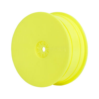 1/10 HEXlite Front 2WD Buggy Wheels, Yellow (2): AE, Kyosho 1/10 HEXlite Front 2WD Buggy Wheels, Yellow (2): AE, Kyosho