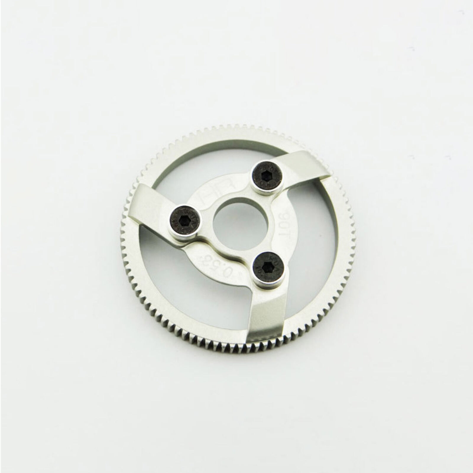 Hard Anodized Aluminum 90T Spur Gear, 48 Pitch: Traxxas Bandit, Slash, Rustler, Stampede