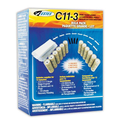 C11-3 Rocket Engine Bulk Pack (12) C11-3 Rocket Engine Bulk Pack (12)