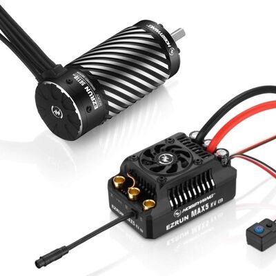 EZRUN MAX5 G2 Sensored Brushless ESC / 56118SD G2 800Kv Motor Combo EZRUN MAX5 G2 Sensored Brushless ESC / 56118SD G2 800Kv Motor Combo