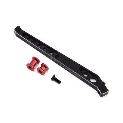 Aluminum Rear Chassis Brace (Black): LP Talion 143mm Aluminum Rear Chassis Brace (Black): LP Talion 143mm