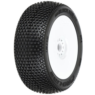1/8 Blockade S3 Front/Rear Buggy Tires Mounted 17mm White (2) 1/8 Blockade S3 Front/Rear Buggy Tires Mounted 17mm White (2)