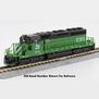 N EMD SD40-2  Burlington Northern #6328 With DCC