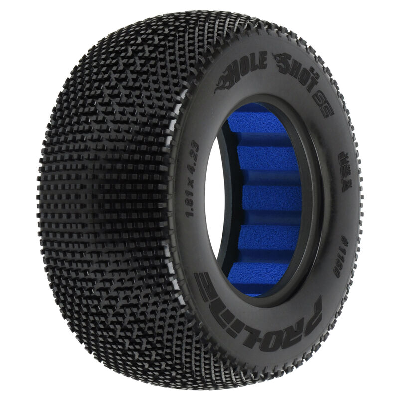 1/10 Hole Shot 2.0 M4 Front/Rear 2.2"/3.0" Short Course Tires (2)
