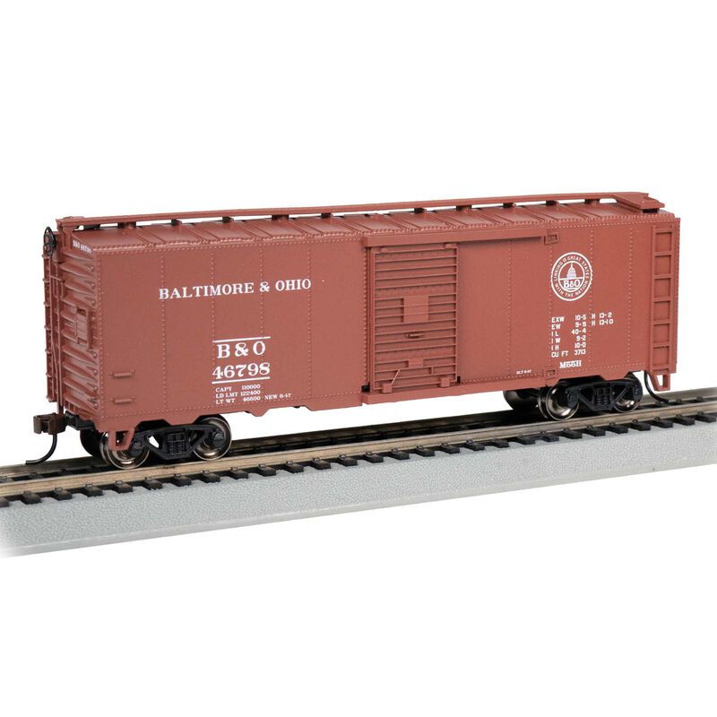 HO 40' Steam Era Box Car B&O #46796