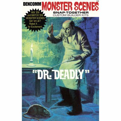 1/13 Monster Scenes Dr. Deadly 1/13 Monster Scenes Dr. Deadly