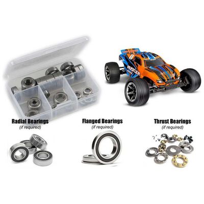 Rubber Shielded Bearing Kit, 1/10 Traxxas Rustler XL5 Rubber Shielded Bearing Kit, 1/10 Traxxas Rustler XL5