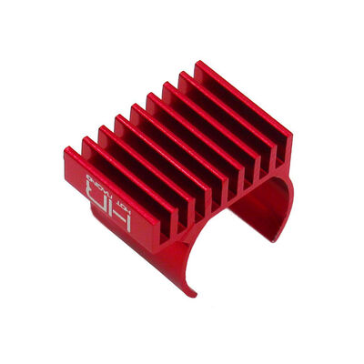 9-Fin 030 Motor Heatsink, Red: SCX24 9-Fin 030 Motor Heatsink, Red: SCX24