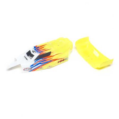Body & Wing, Yellow/White: Mini-B Body & Wing, Yellow/White: Mini-B