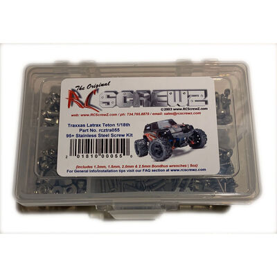 Stainless Steel Screw Set: Traxxas LaTrax Teton 1/18 Stainless Steel Screw Set: Traxxas LaTrax Teton 1/18