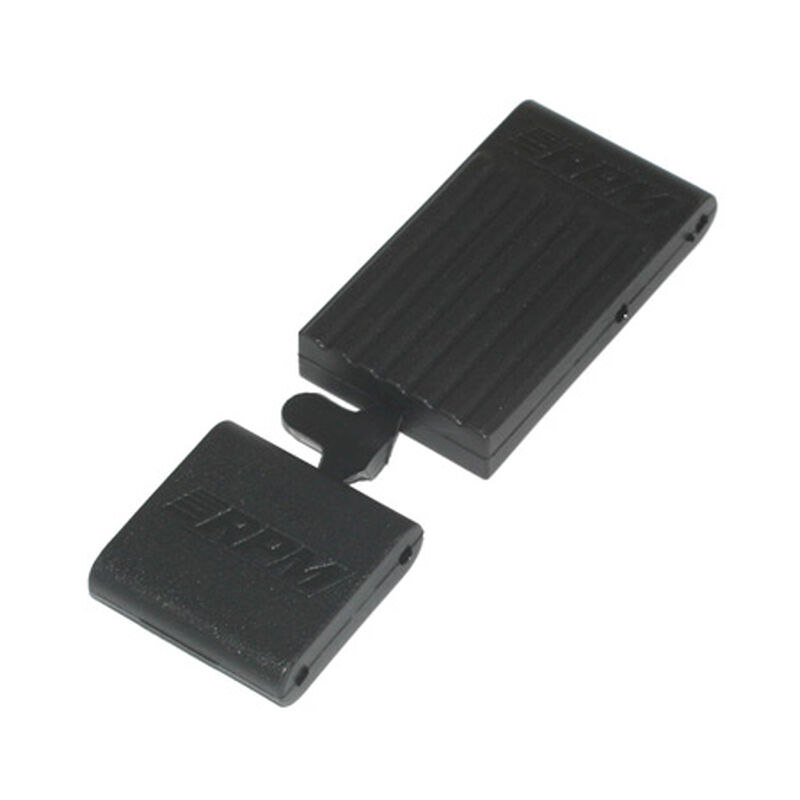 Front & Rear Bulkhead Brace, Black: TMX 3.3,EMX