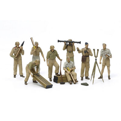 1/35 German Artillery Crew Afr Cor Luftwaffe 1/35 German Artillery Crew Afr Cor Luftwaffe