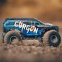 1/10 GORGON 2WD RTR Brushed Monster Truck, Blue